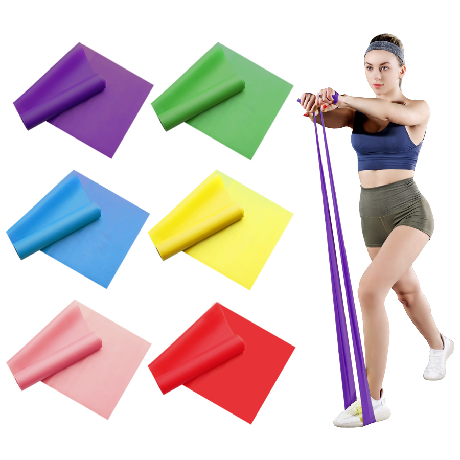 Pilates Bar Kit With Resistance Bands - 요가 필라테스 저항 밴드 피트니스 탄성