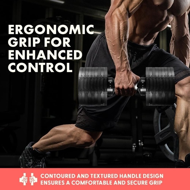대형 피트니스 장비 70파운드 조절식 덤벨 세트 사용자 - Adjustable Dumbbell Pair 40Kg 리뷰 및 가격