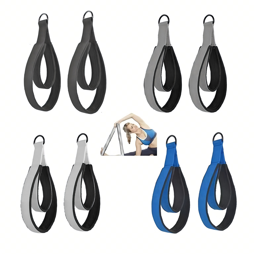 이중 링 탄성 요가 필라테스 침대 운동 액세서리 발목  - Pilates Bar Kit With Resistance Bands 리뷰 및 가격