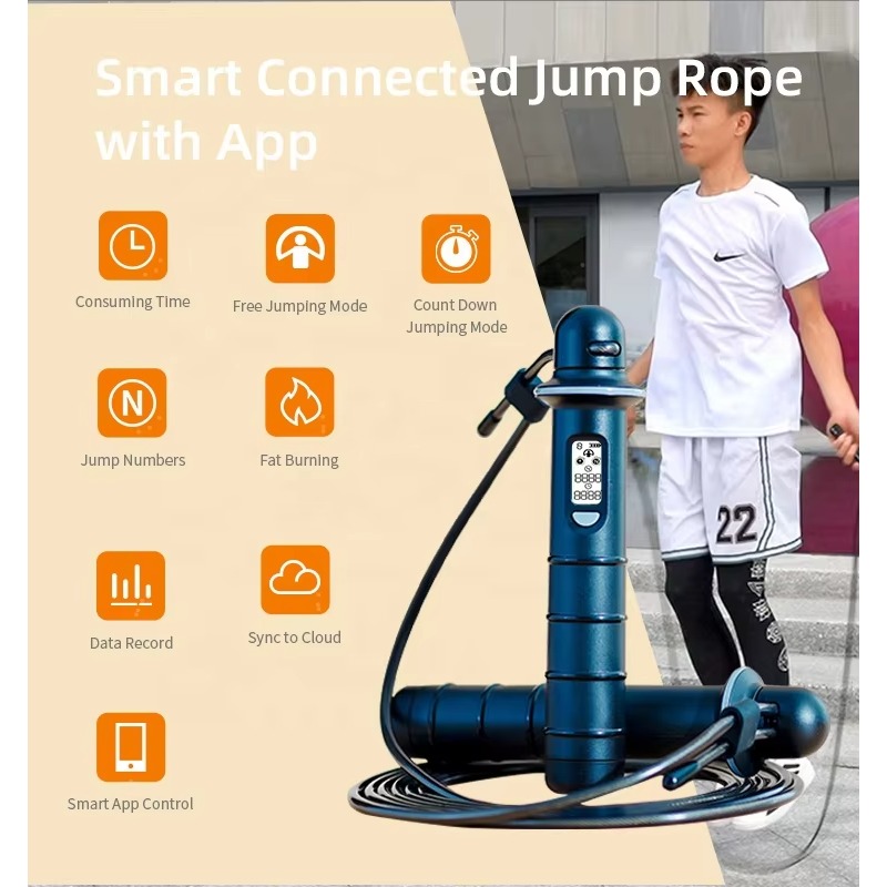인기 상품! 도매가로 판매하는 칼로리 측정 기능이 있는 - Smart Jump Rope Digital Counter 리뷰 및 가격