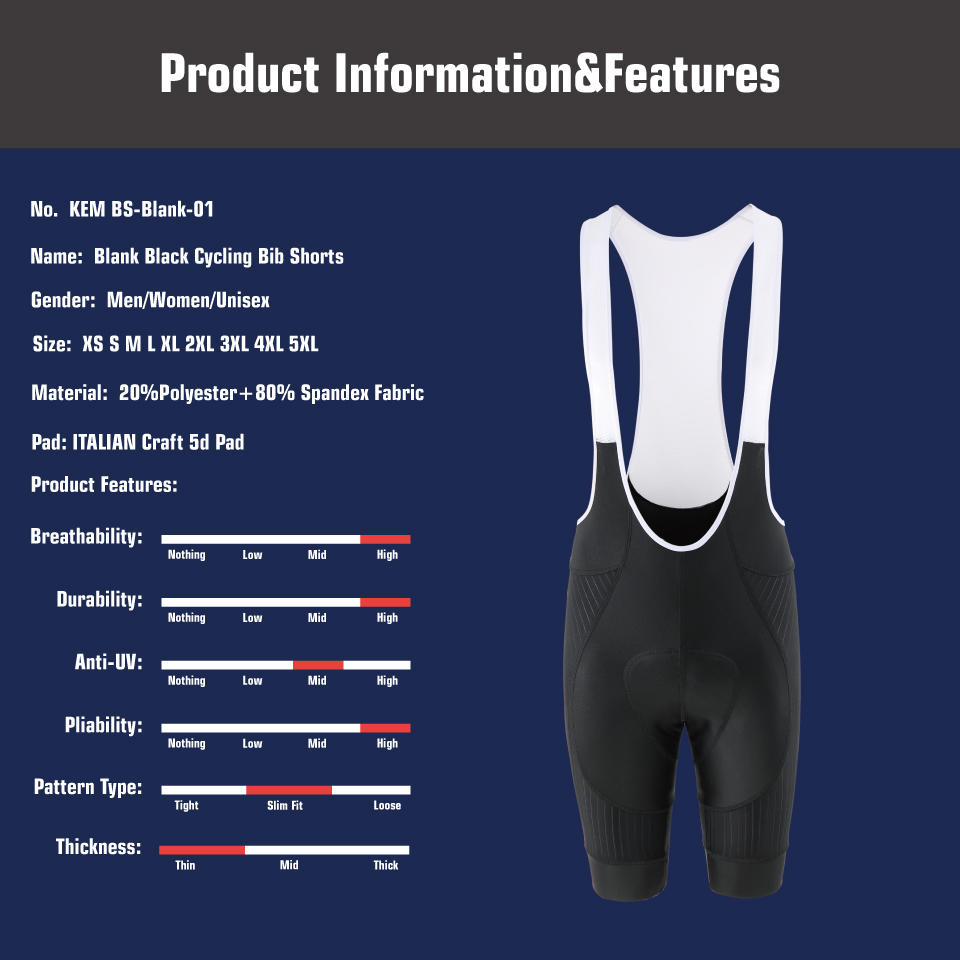 KEMALOCE-레드 사이클링 저지, 남성 MTB 로드 - Padded Cycling Shorts 5D Gel 리뷰 및 가격