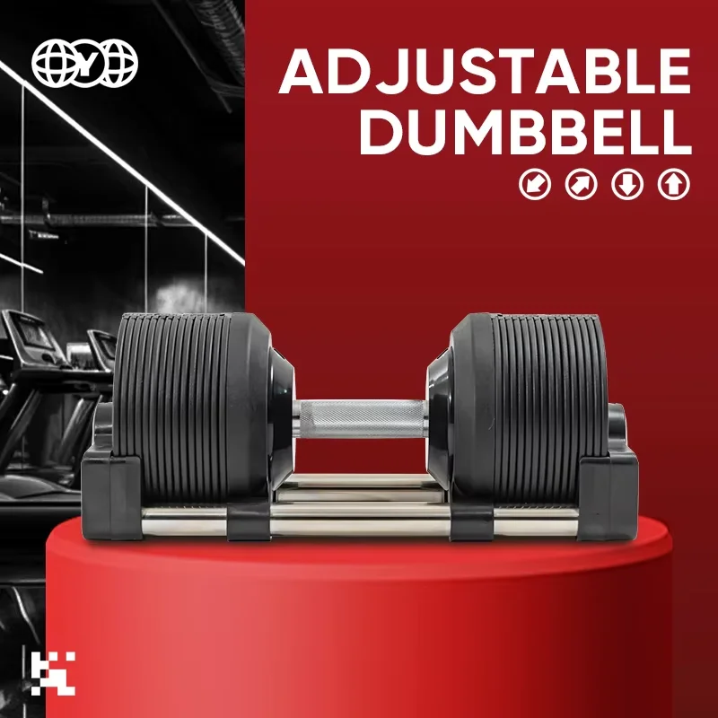 조절 가능한 헬스 바벨 20-40kg 프리 웨이트 PV - Adjustable Dumbbell Pair 40Kg 리뷰 및 가격