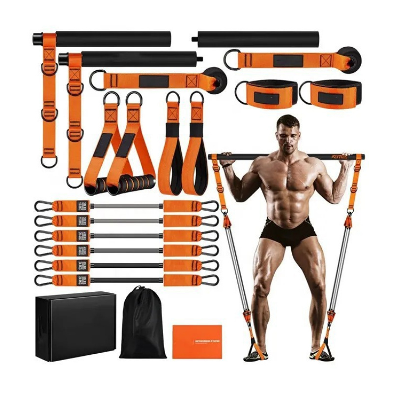 필라테스 바 키트(저항 밴드 포함) 다기능 필라테스 바 - Pilates Bar Kit With Resistance Bands 리뷰 및 가격