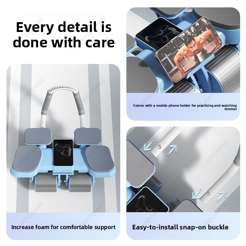 스마트 4륜 자동 리바운드 복근 롤러, 남녀 복부 운동 - Ab Roller Wheel With Elbow Support 리뷰 및 가격