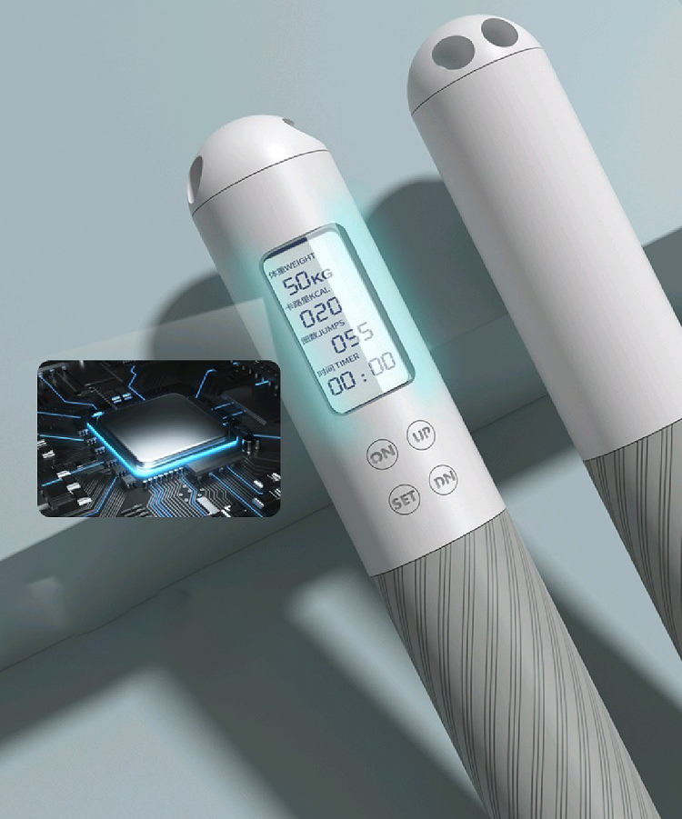 맞춤형 로고가 새겨진 전문가용 스마트 점프 로프, 속도 - Smart Jump Rope Digital Counter 리뷰 및 가격