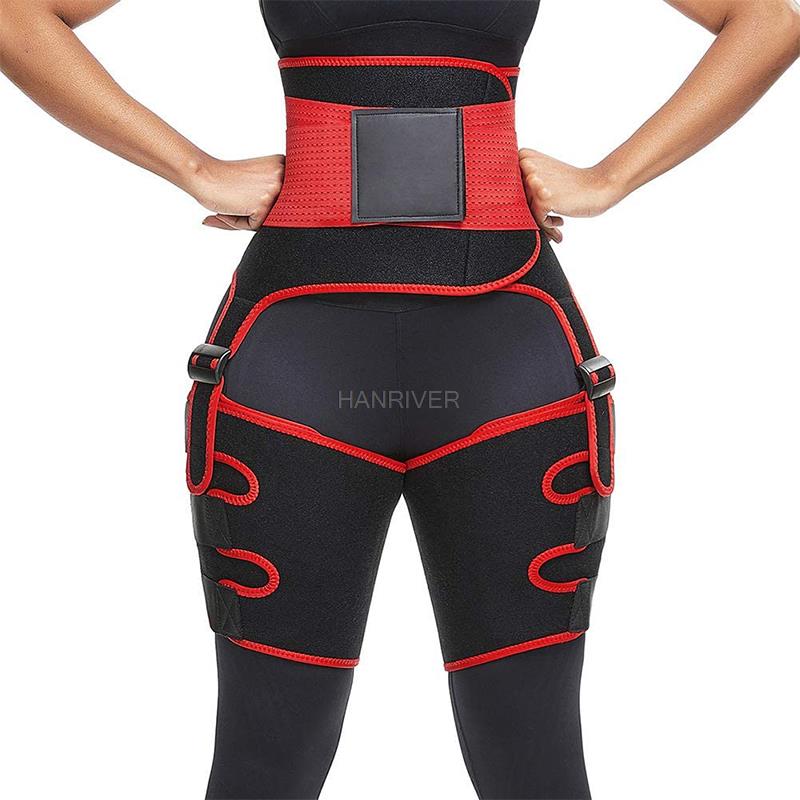 허리 및 허벅지 트리머 이중 압축 벨트, 다리 지지대, - Sweat Waist Trainer Belt Neoprene 리뷰 및 가격
