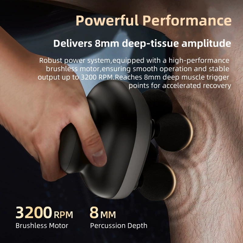 4헤드 휴대용 근막 마사지기 전문 근육 마사지 도구 전 - Electric Massage Gun Deep Tissue 리뷰 및 가격